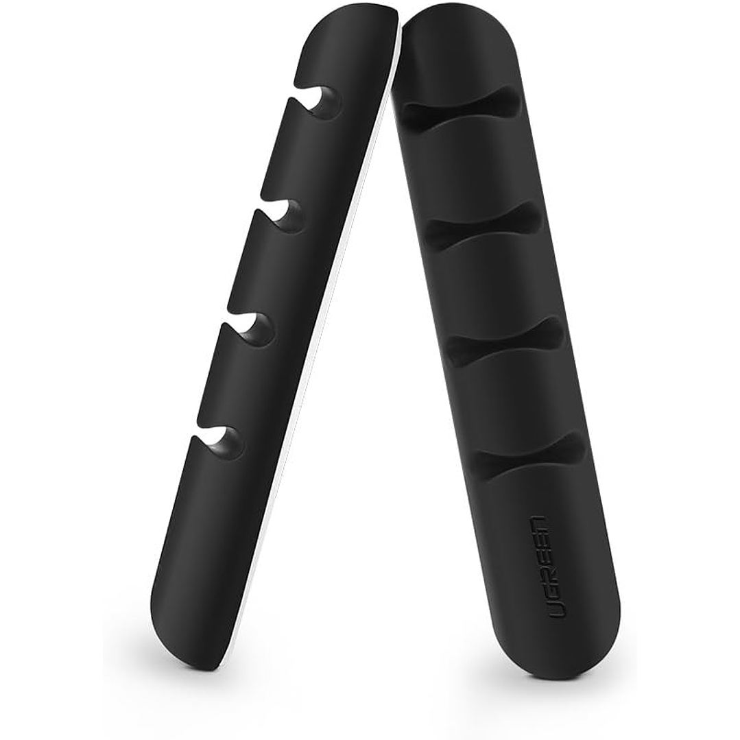 UGREEN Cable Organizer 2 Pack (Black) 1