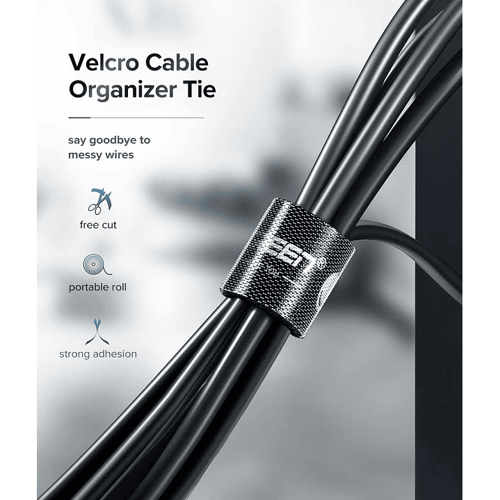 UGREEN Cable Organizer 2m (Black) 2