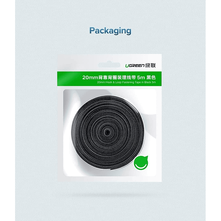 UGREEN Cable Organizer 2m (Black) 7