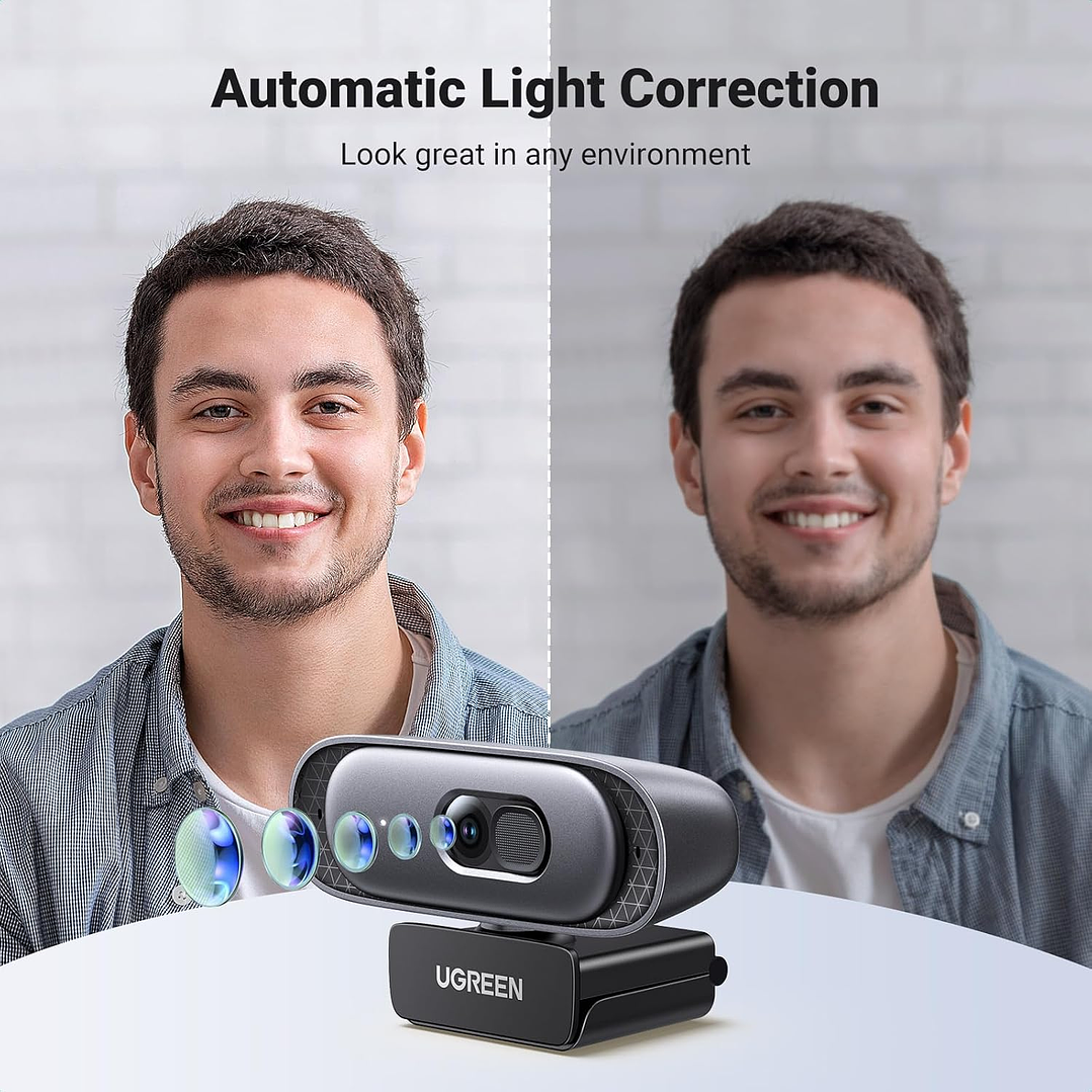 UGREEN 2K 30FPS Full HD Web Camera 8