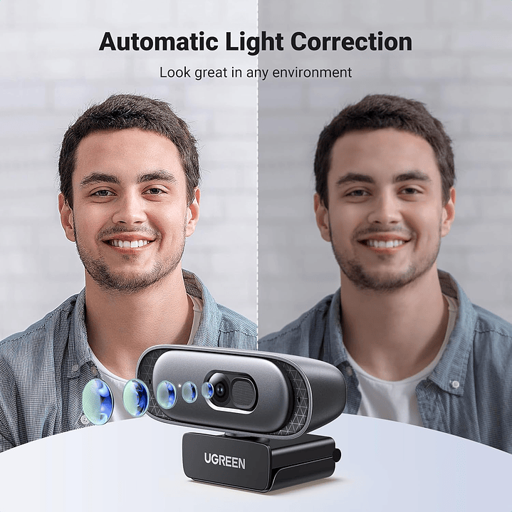 UGREEN 2K 30FPS Full HD Web Camera 8