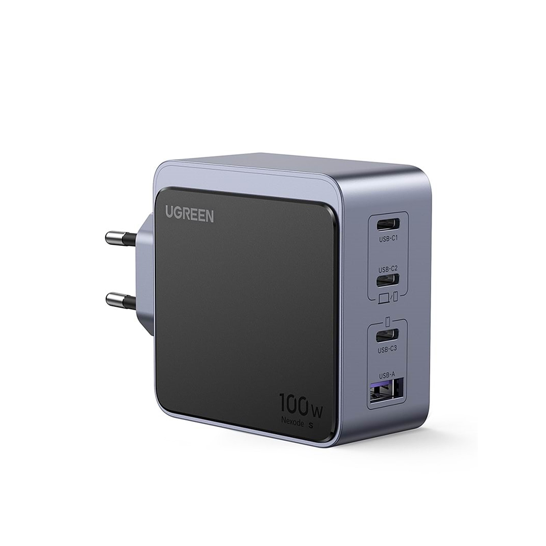 UGREEN Nexode S GaN Infinity 100W 1xUSB-A + 3xUSB-C Fast Charger  1
