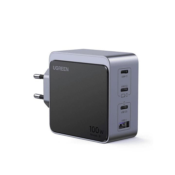 UGREEN Nexode S GaN Infinity 100W 1xUSB-A + 3xUSB-C Fast Charger  1