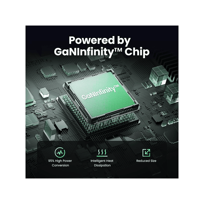 UGREEN Nexode S GaN Infinity 100W 1xUSB-A + 3xUSB-C Fast Charger  8