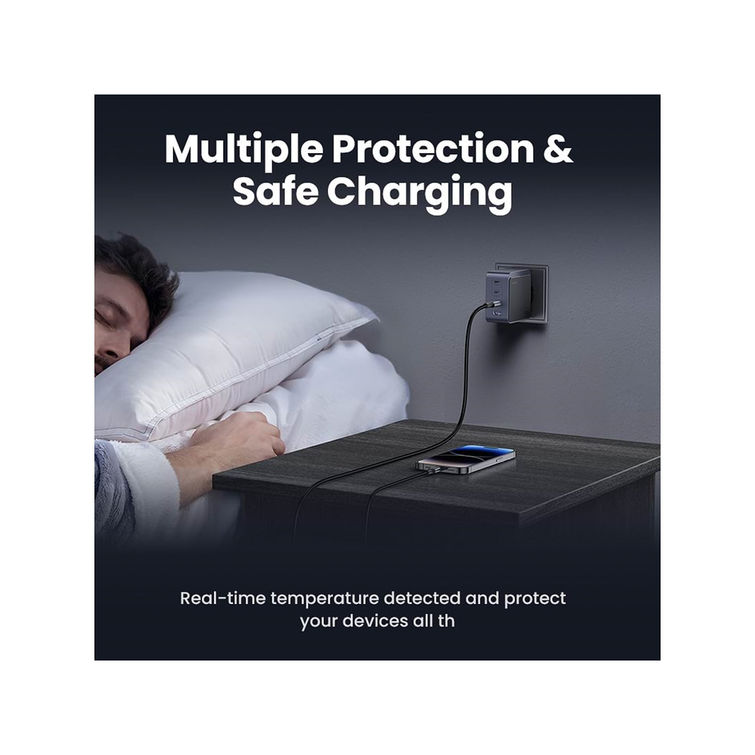 UGREEN Nexode S GaN Infinity 100W 1xUSB-A + 3xUSB-C Fast Charger  12