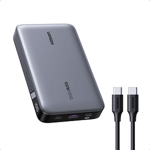 UGREEN 100W 20000mAh  Power Bank, Nexode Portable Charger USB C 3-Port PD Fast Charging Battery