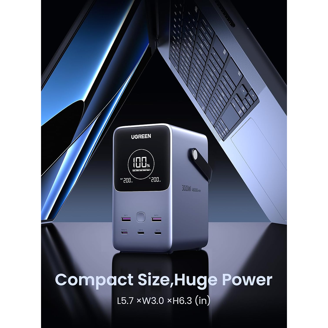 UGREEN 48000mAh FAST CHARGING POWER BANK 300W 9