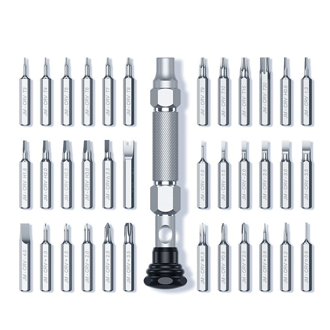 UGREEN Conjunto de chave de fenda de liga de alumínio 38 em 1 6