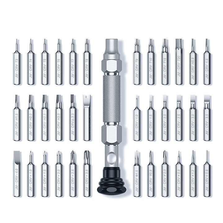 UGREEN Conjunto de chave de fenda de liga de alumínio 38 em 1 6