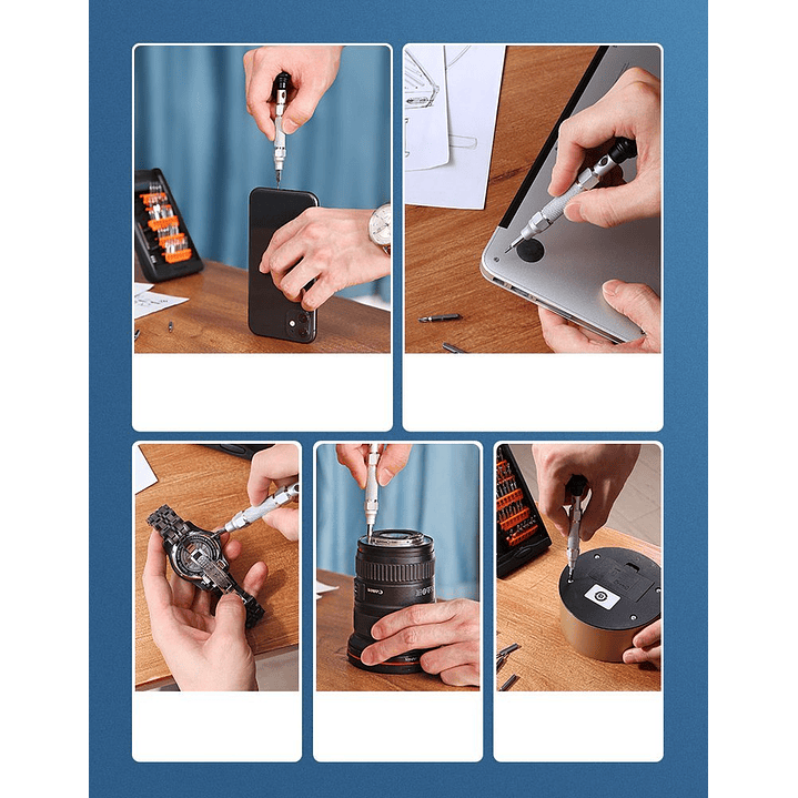 UGREEN Conjunto de chave de fenda de liga de alumínio 38 em 1 11