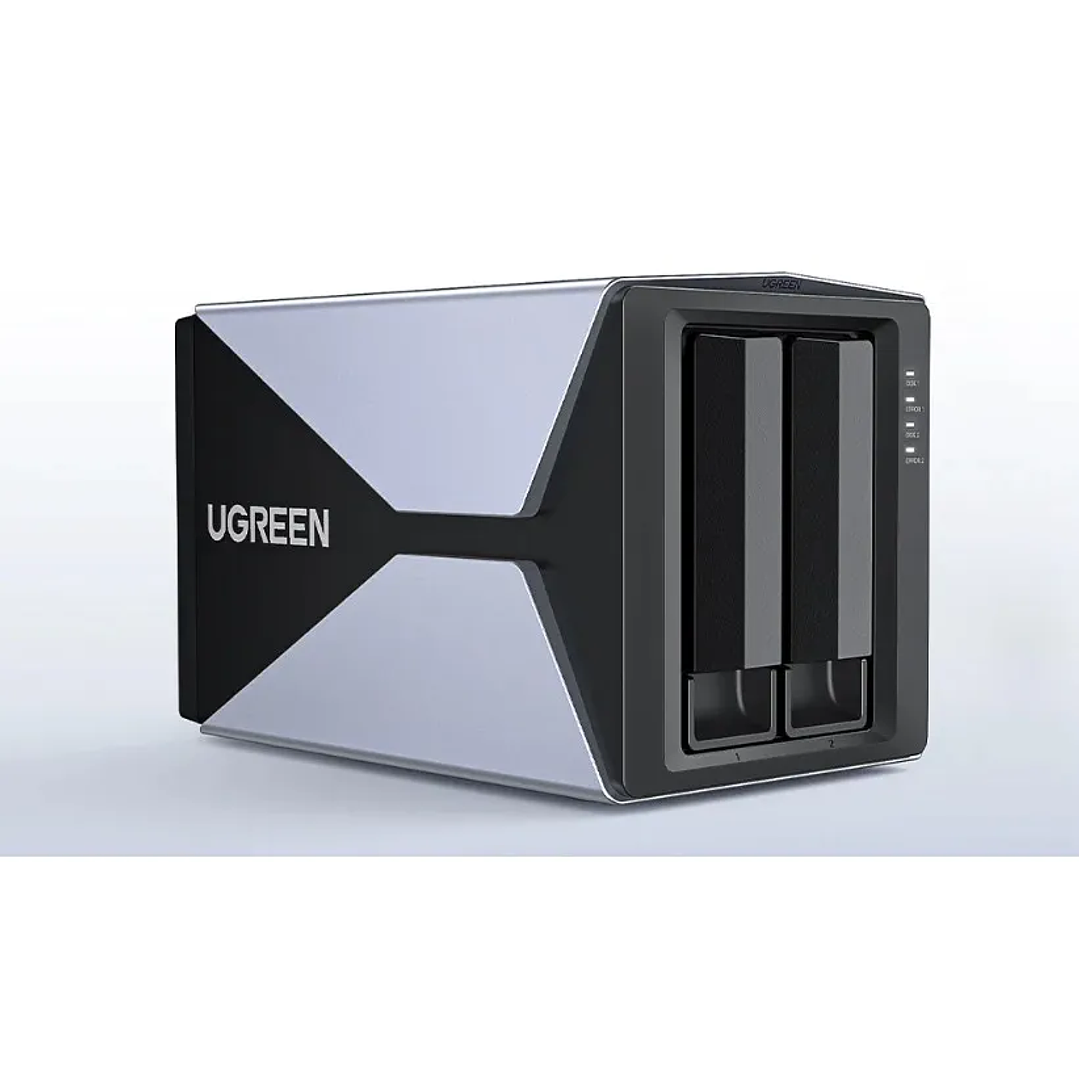 UGREEN Compartimento para Disco Rígido Raid de 2 Baias e 3,5'' 1