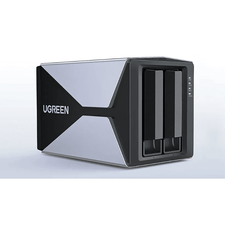 UGREEN Compartimento para Disco Rígido Raid de 2 Baias e 3,5'' 1