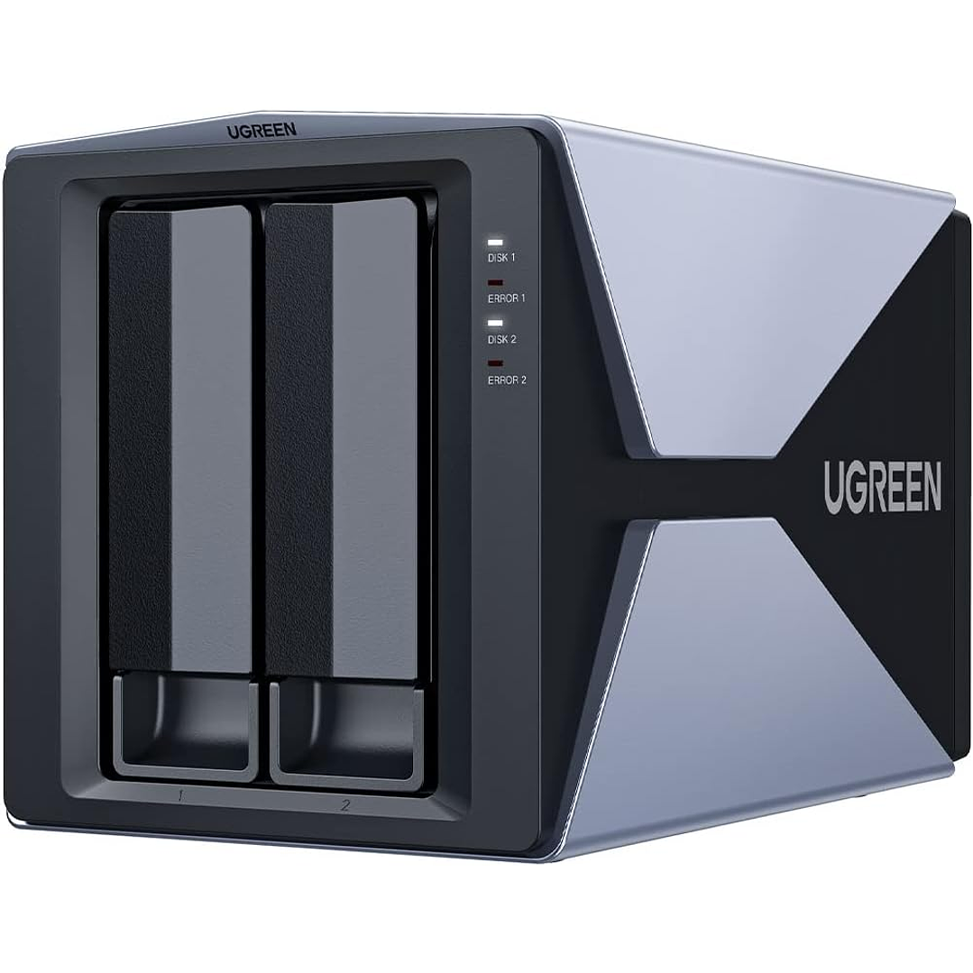 UGREEN Compartimento para Disco Rígido Raid de 2 Baias e 3,5'' 8