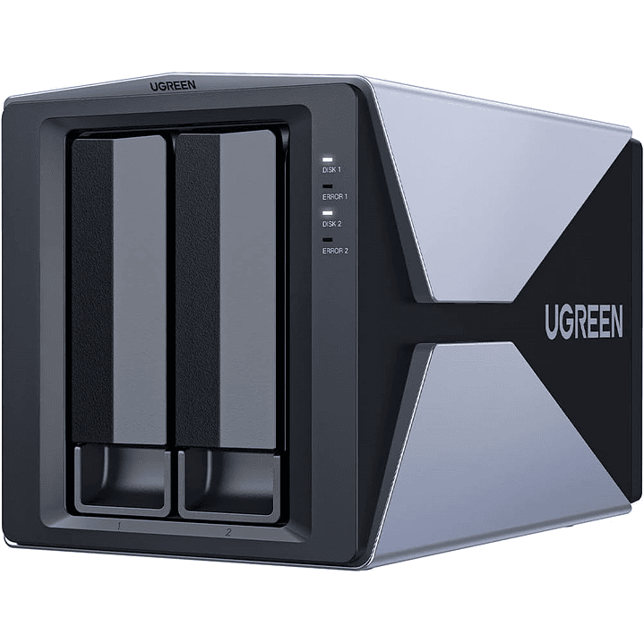 UGREEN Compartimento para Disco Rígido Raid de 2 Baias e 3,5'' 8