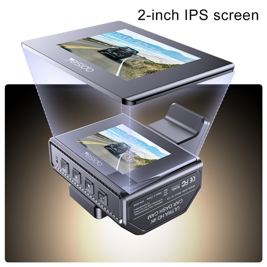 Yesido KM15 Dash Cam (4K) 3