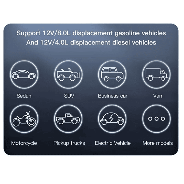 Yesido YP36 Jump Starter 10000mAH Power Bank Car 11