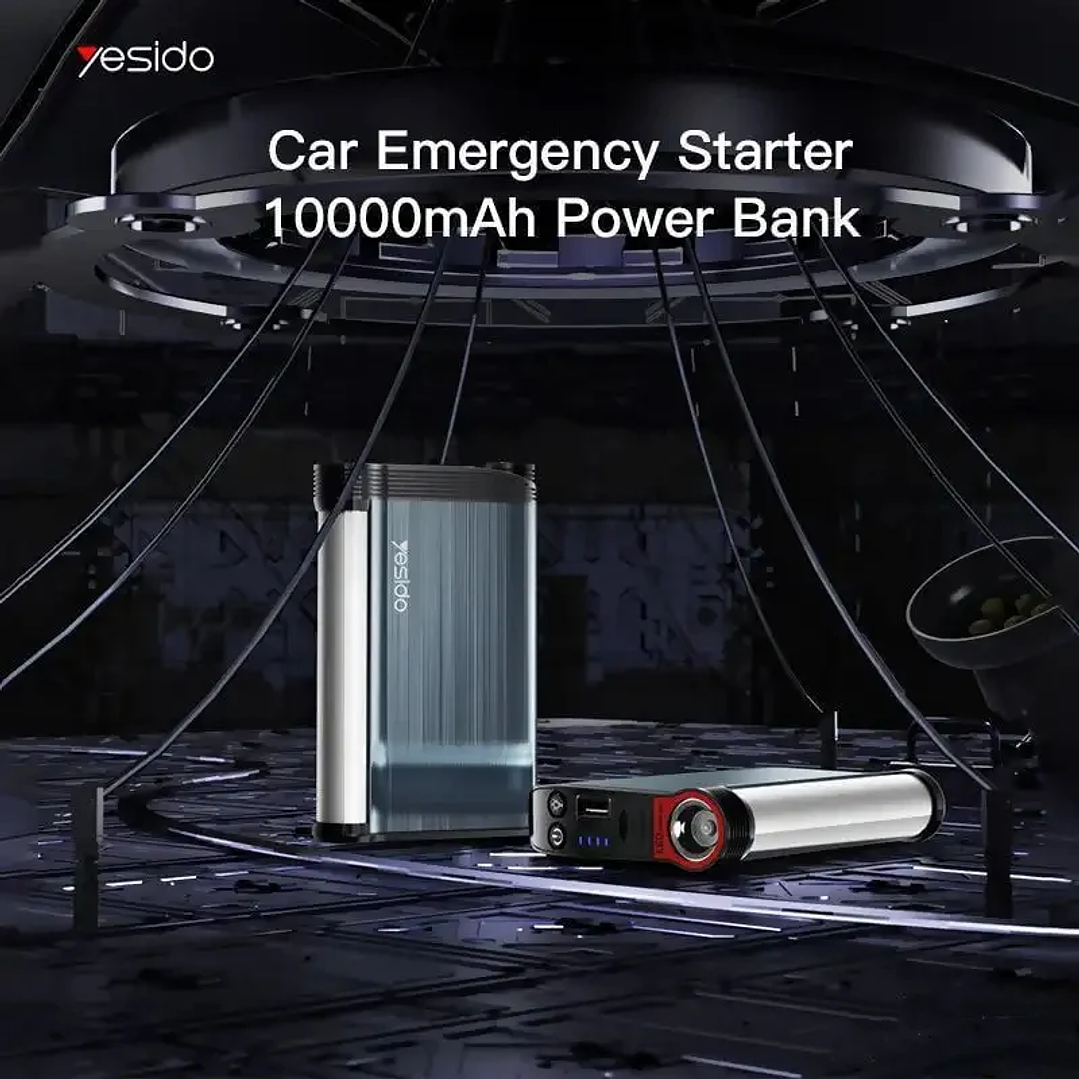 Yesido YP36 Jump Starter 10000mAH Power Bank Car 2