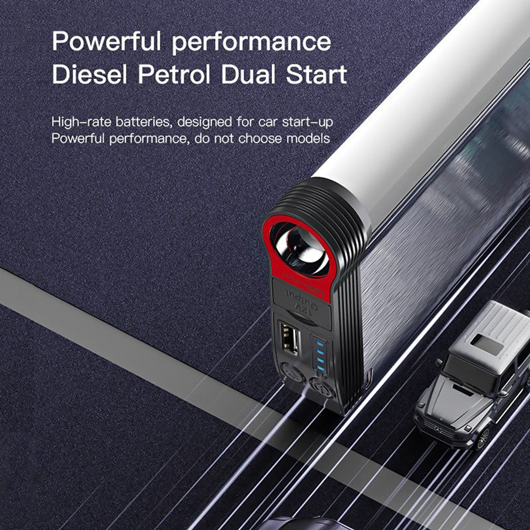 Yesido YP36 Jump Starter 10000mAH Power Bank Car 7