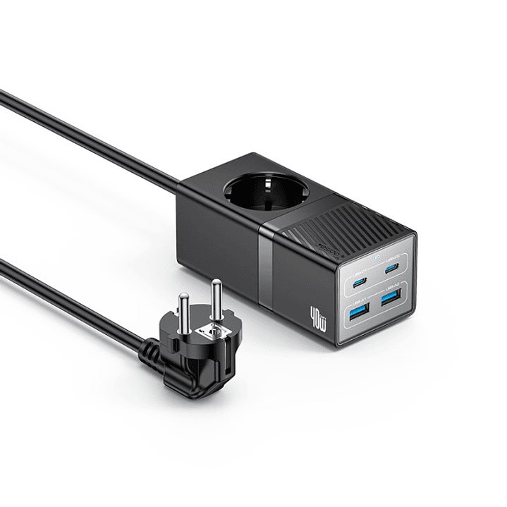 Yesido MC35 EU 40W Power Strip 1.5M 1