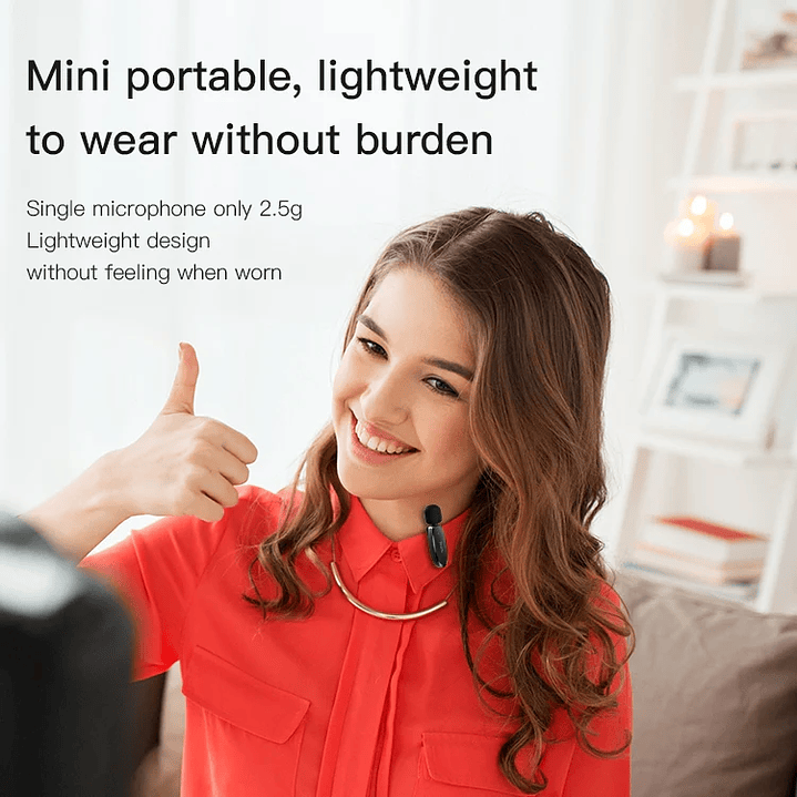 Yesido KR13 Double Wireless Microphone USB Type-C 8