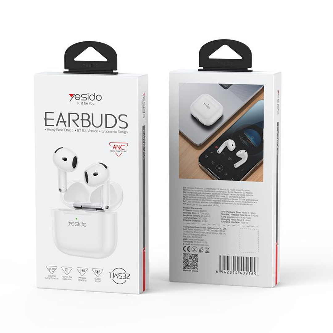 Yesido TWS32 Earbuds ANC 2