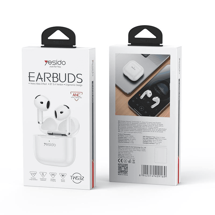 Yesido TWS32 Earbuds ANC 2