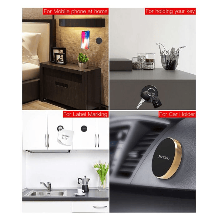 Yesido C38 Magnetic Car Holder 3