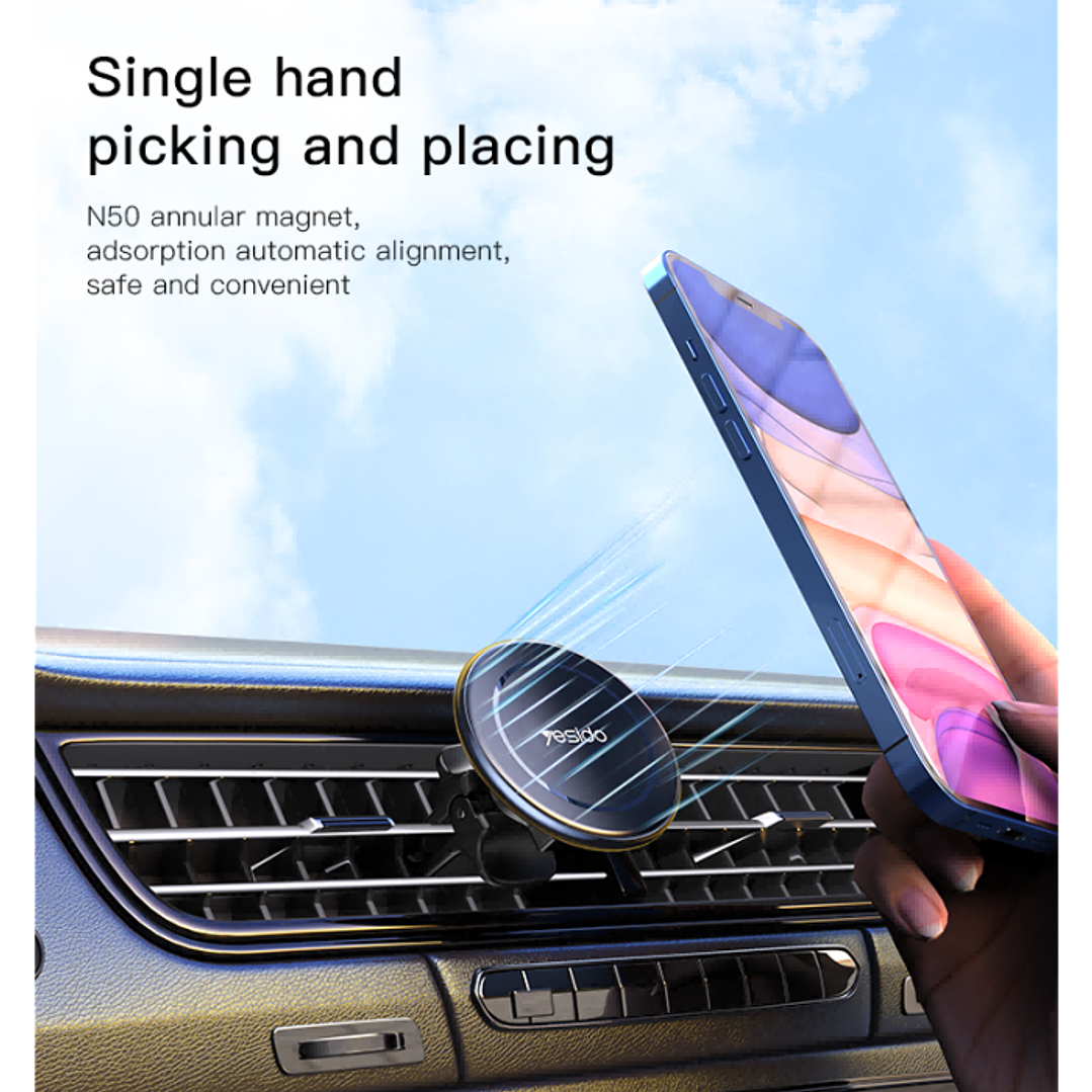 Yesido C126 Attach Magnetic Suction Bracket  3