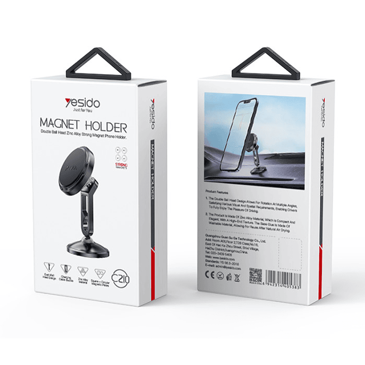 Yesido C210 Double Ball Magnetic Car Holder 5