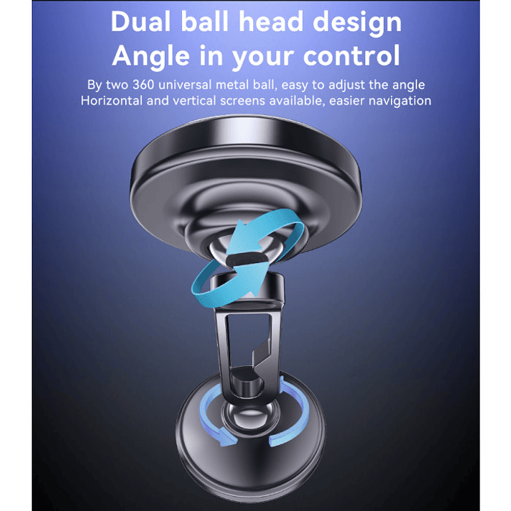 Yesido C210 Double Ball Magnetic Car Holder 4