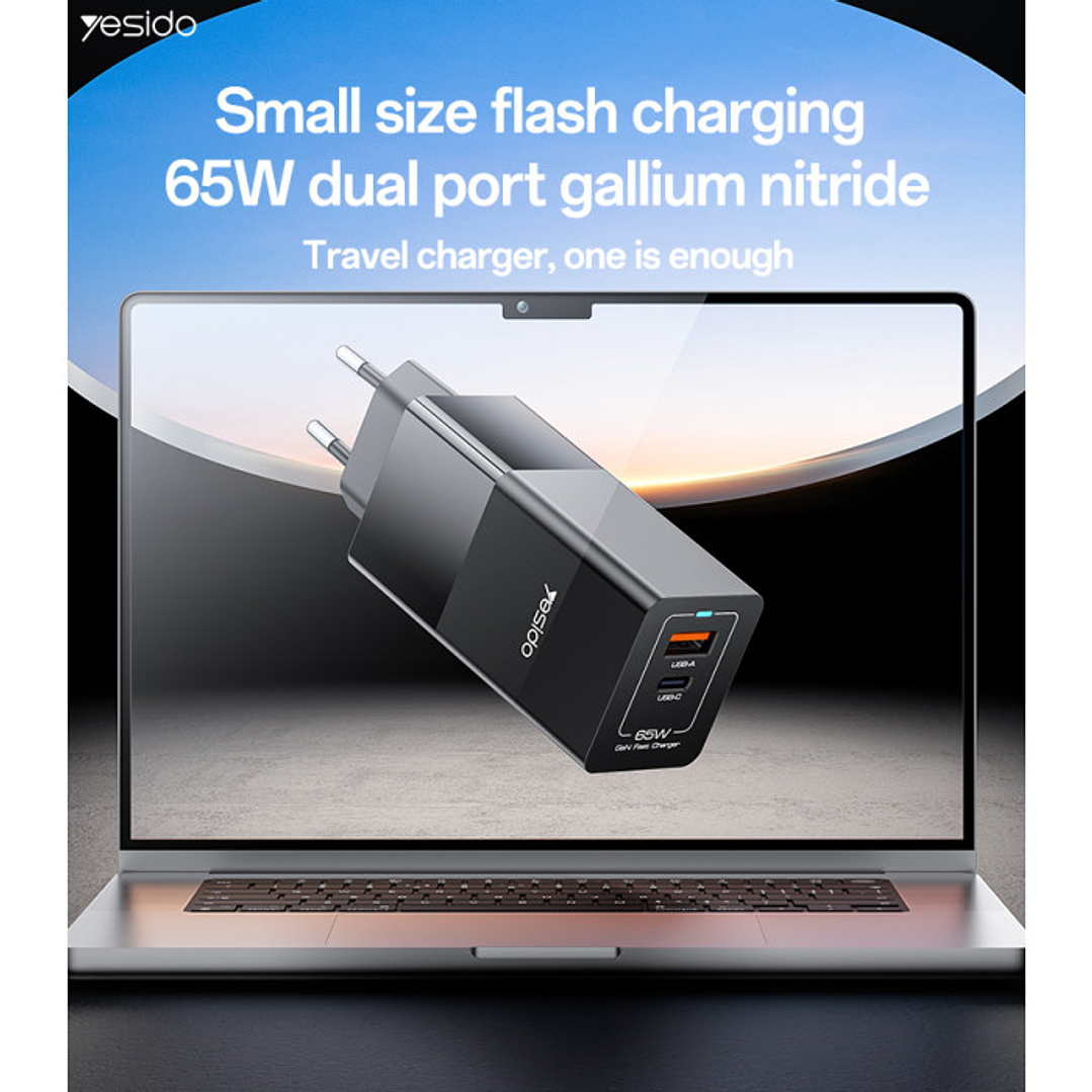 Yesido YC73 A+C 65W Home Charger  2