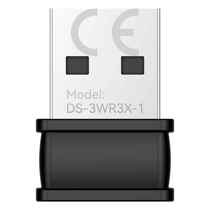 Hikvision USB Wi-Fi6 N300 Dongle DS-3WR3X-1 1