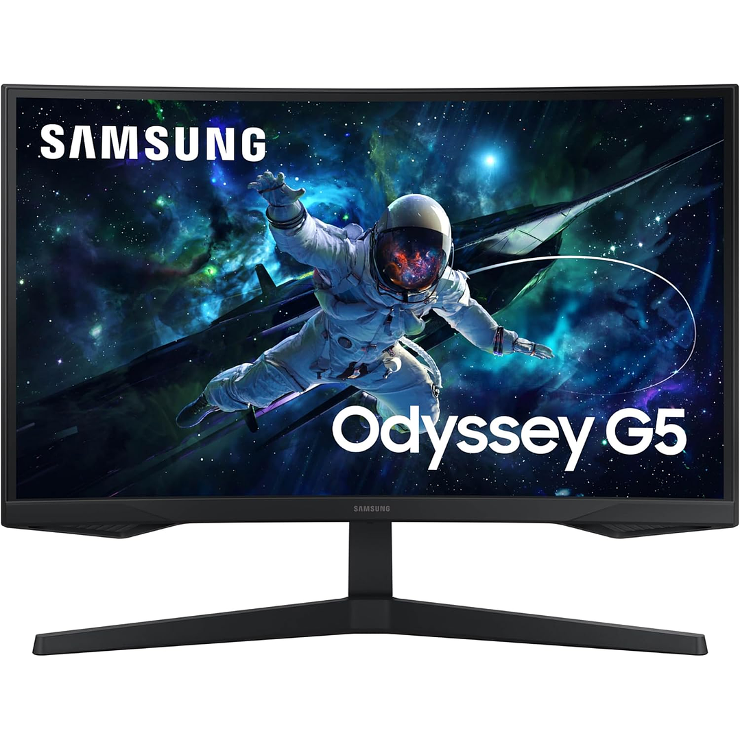 Samsung Odyssey G55C 27 inch QHD 2K 165Hz 1ms Curved Gaming Monitor 1