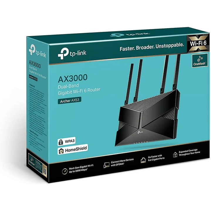 TP-Link Archer AX53 AX3000 Wi-Fi 6 Router 5