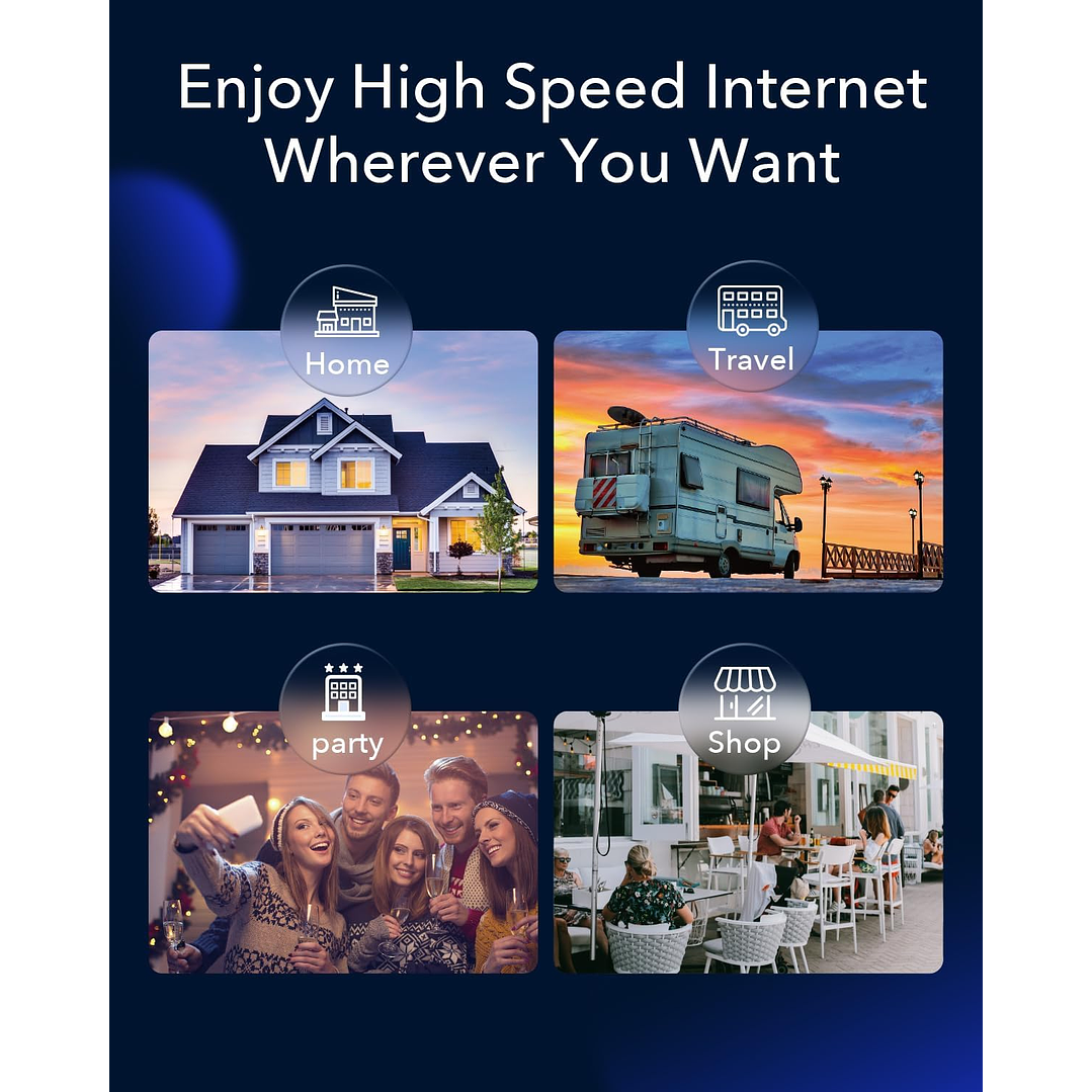 Cudy LT700 AC1200 4G LTE Cat6 Wi-Fi Router 5