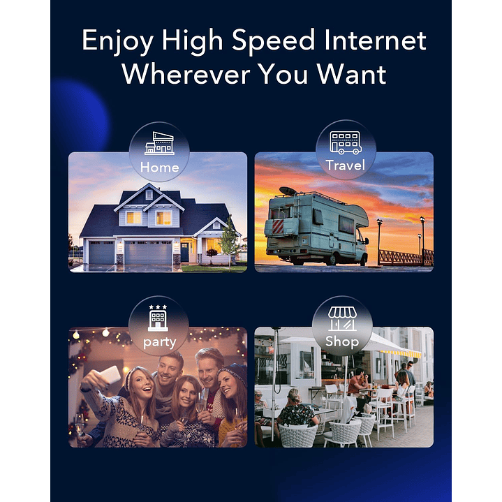 Cudy LT700 AC1200 4G LTE Cat6 Wi-Fi Router 5