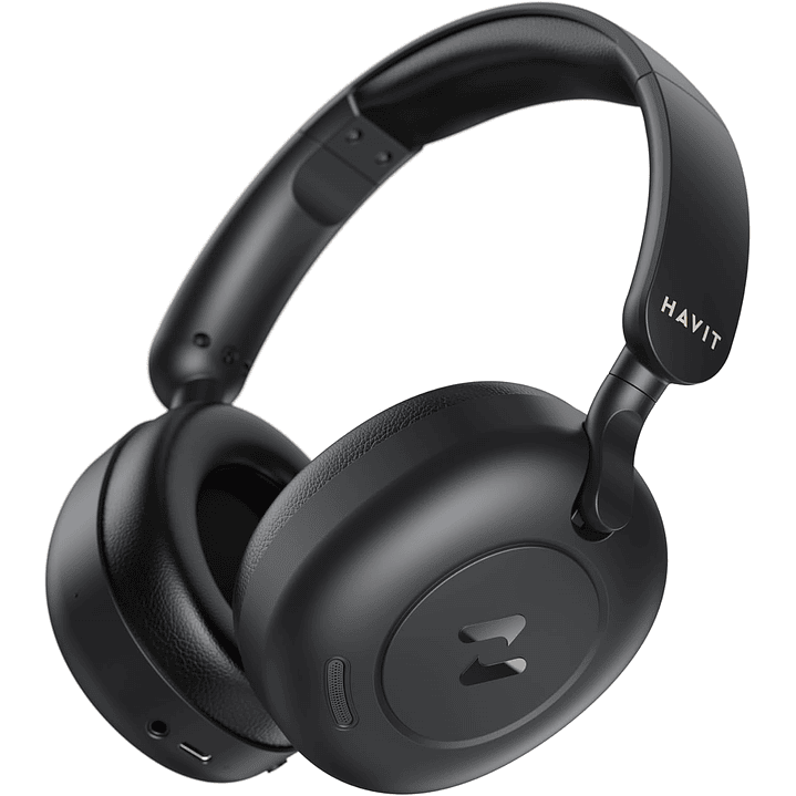 Havit H655BT Hybrid Active Noise Cancelling Wireless Headphones 1