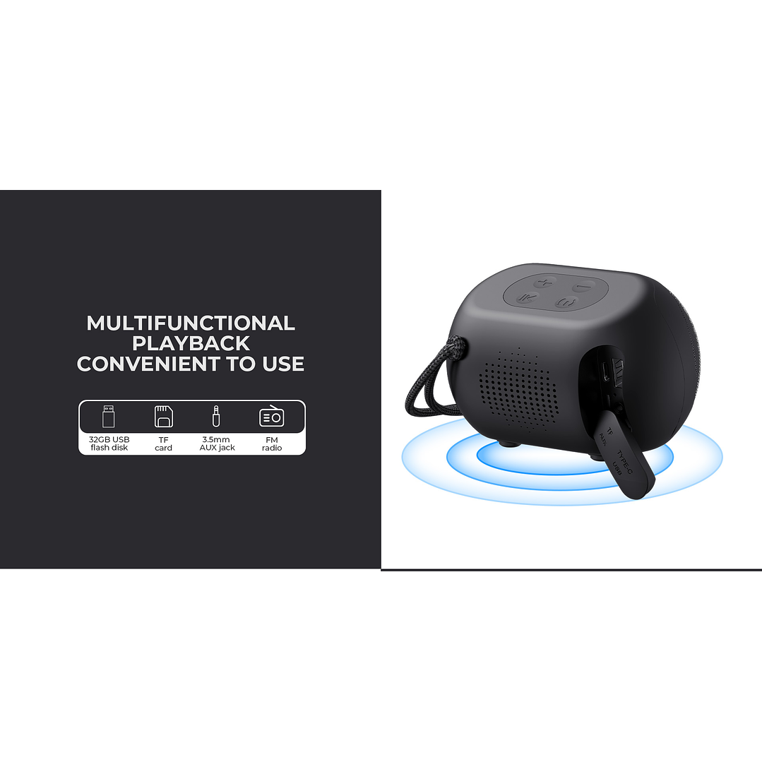 Havit SK885BT Colorful RGB Light Wireless Waterproof Speaker 2