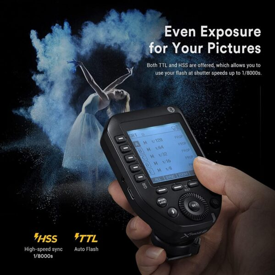 Godox XProII-C Trigger TTL Sem Fio para Canon 4