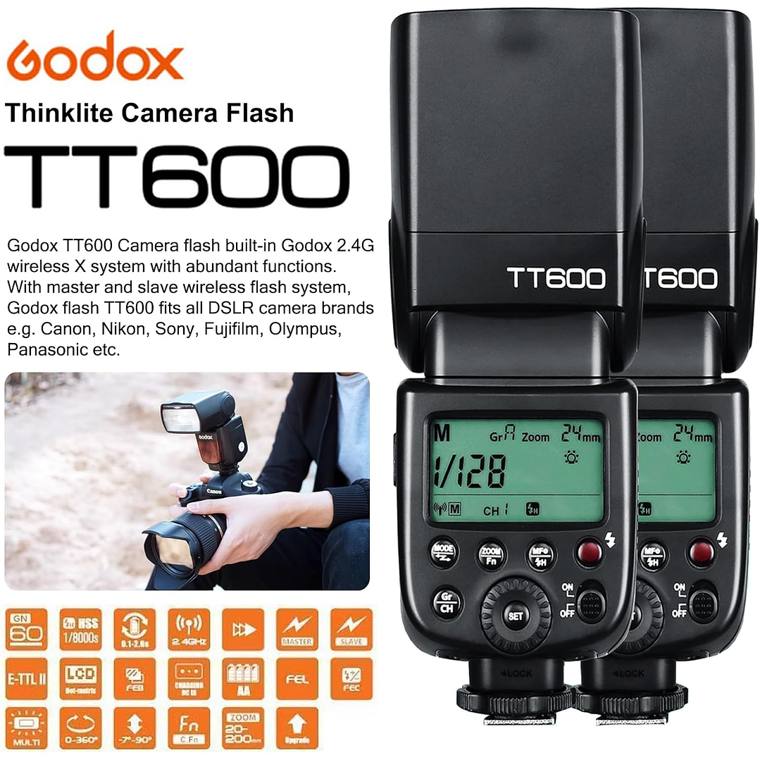 Godox TT600 Camera Flash Speedlite 8