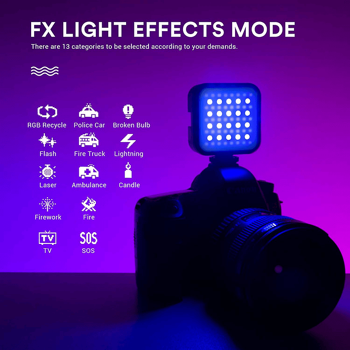 Godox LITEMONS LED6R Luz de Vídeo RGB 2