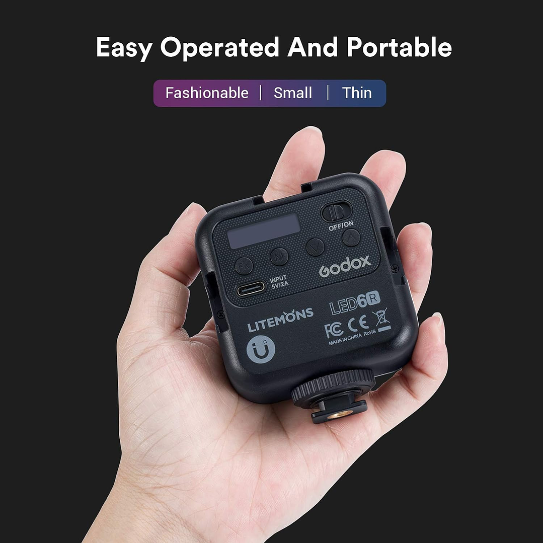 Godox LITEMONS LED6R Luz de Vídeo RGB 3