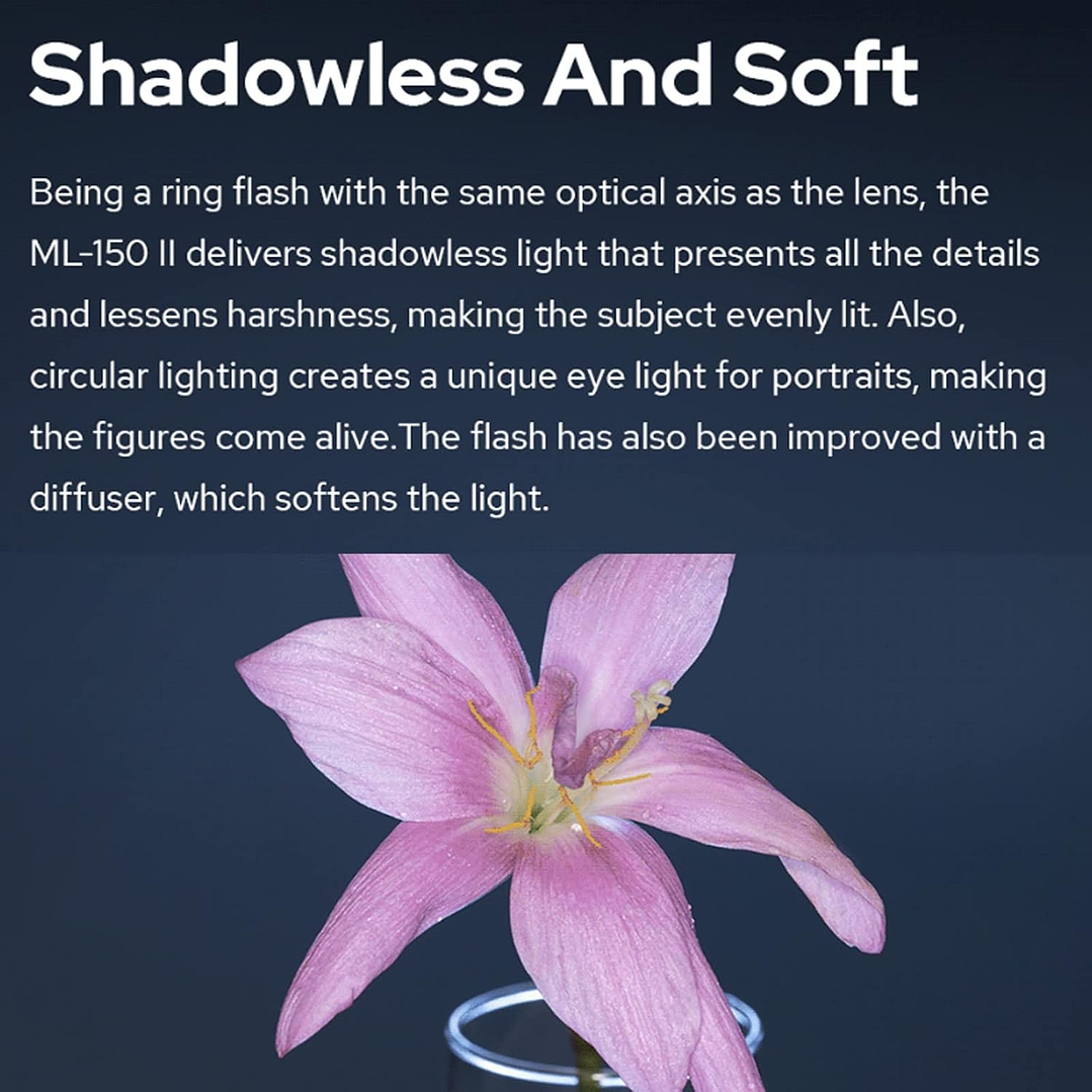 Godox Macro Ring Flash ML-150II 9