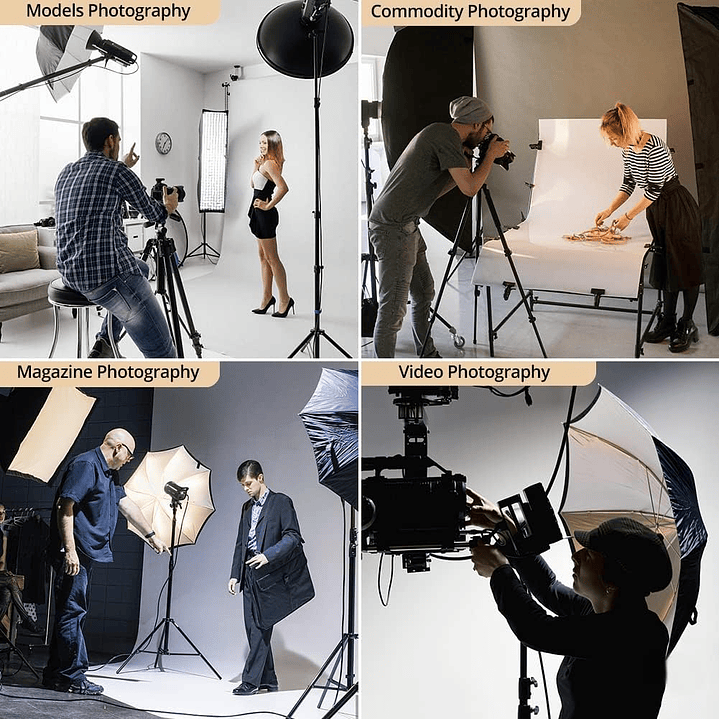 Godox SL100D 2-Light Kit with Softboxes and Case 5