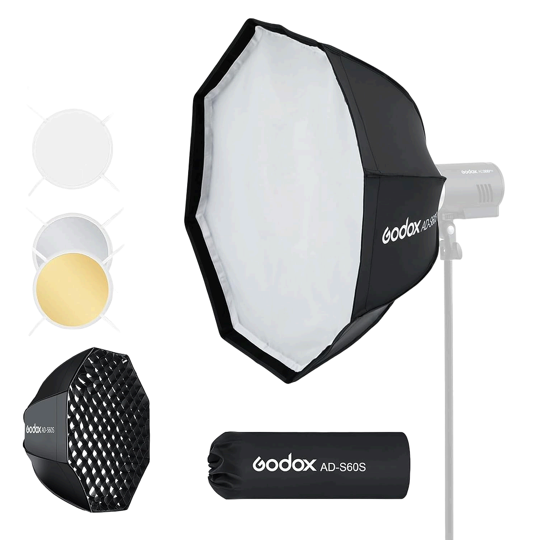Godox Softbox portátil AD-S60 de 236 polegadas / 60 cm 1