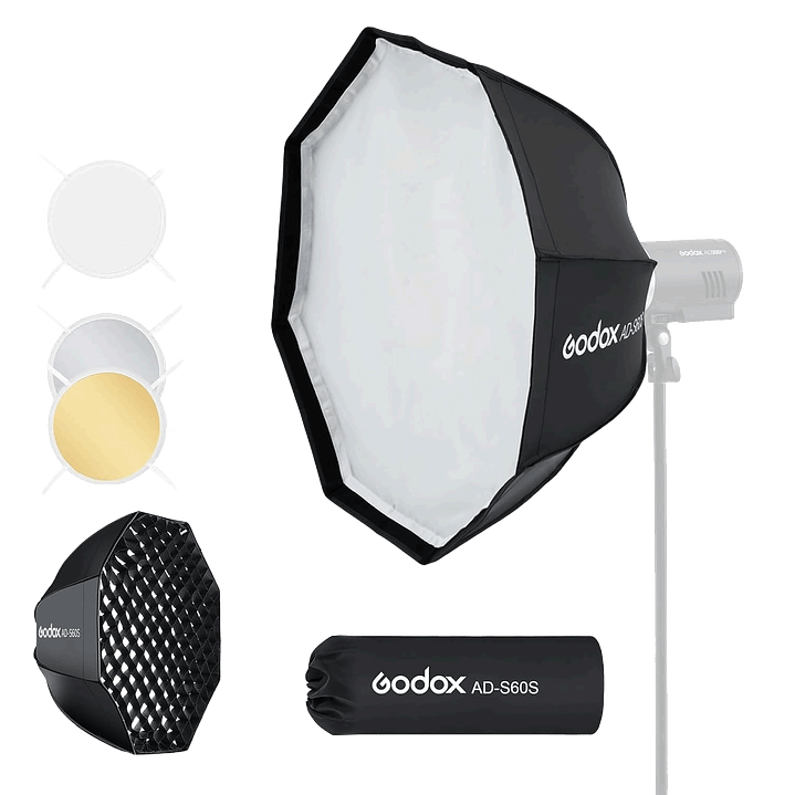 Godox Softbox portátil AD-S60 de 236 polegadas / 60 cm 1