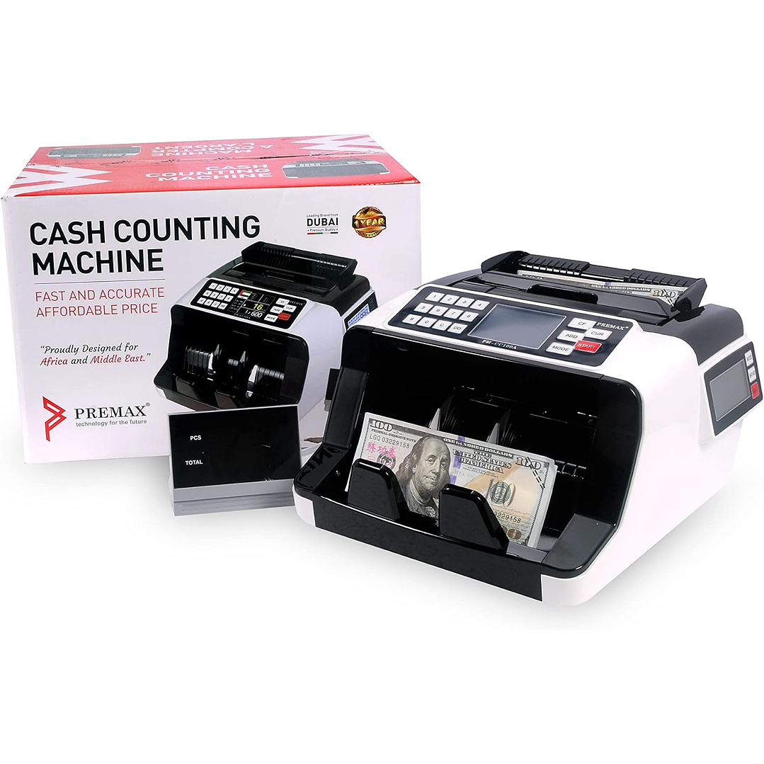 Contador de Notas PREMAX - CC100A 3