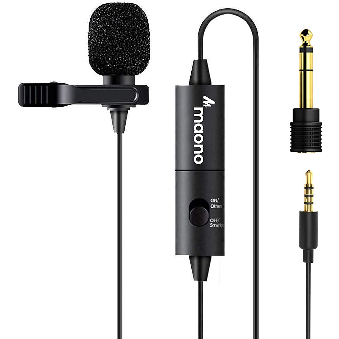 Maono AU-100 Lavalier Microphone 1