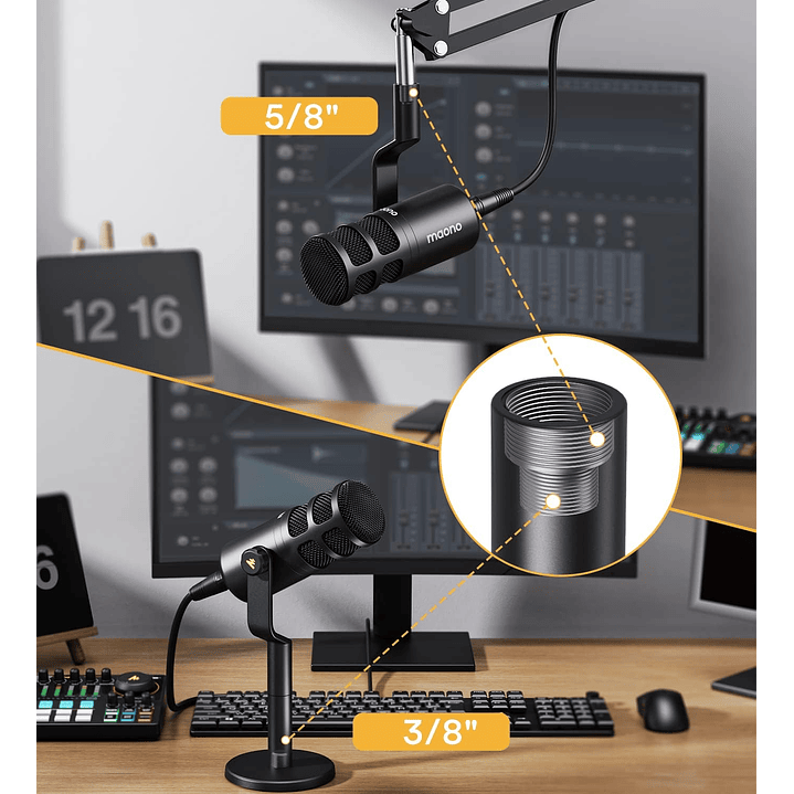 Maono PD100 XLR Podcast Microphone 6
