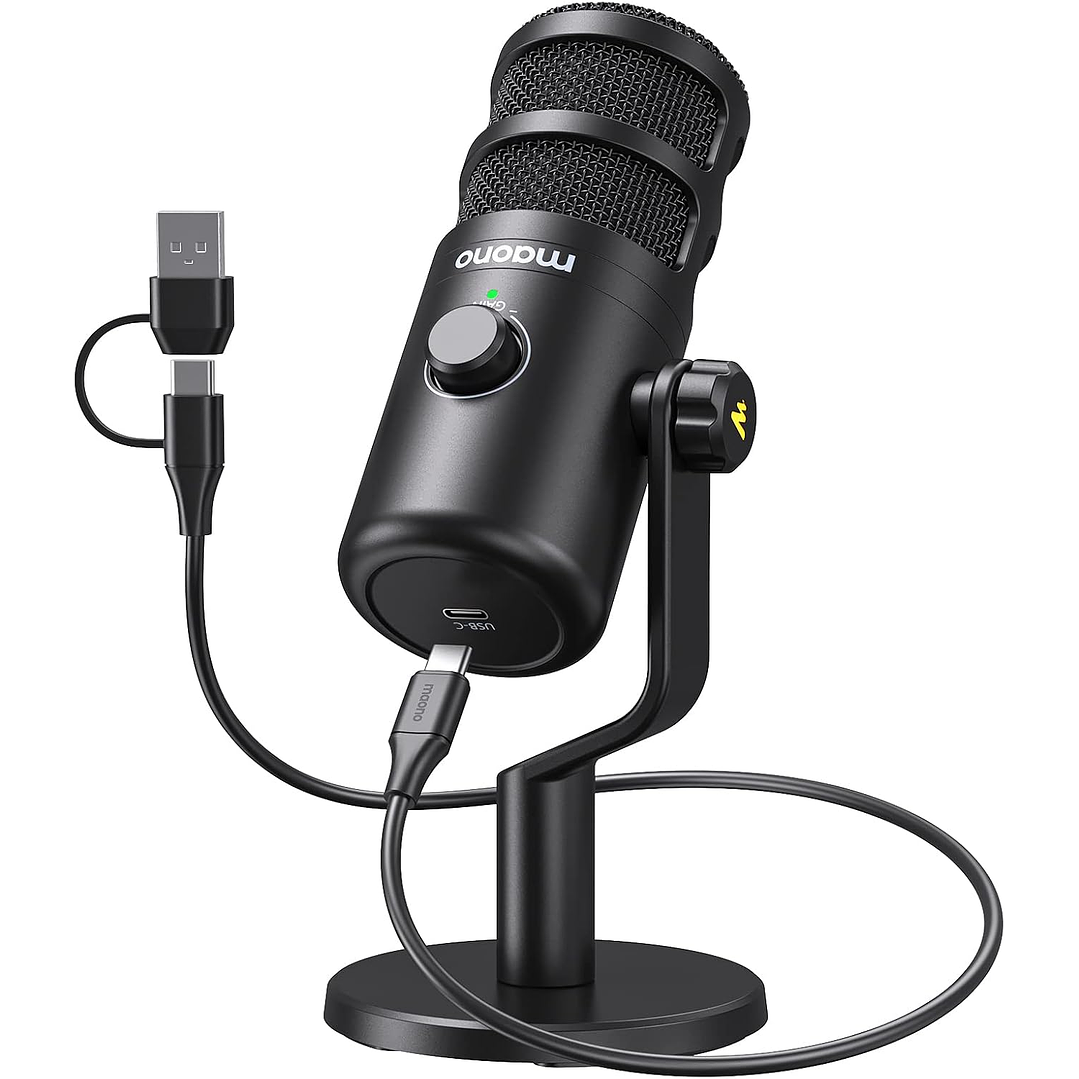 Maono PD100U Microfone USB dinâmico 1